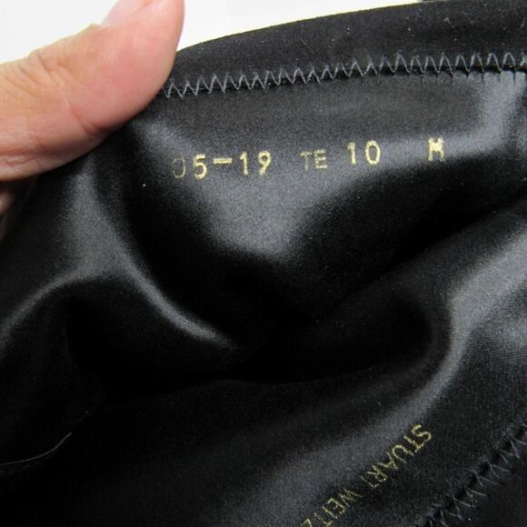 STUART WEITZMAN Elevated Over the Knee Black Boots - Picture 8 of 8